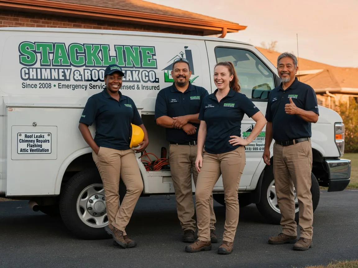 Chimney flashing repair company in Elmwood Park, NJ
